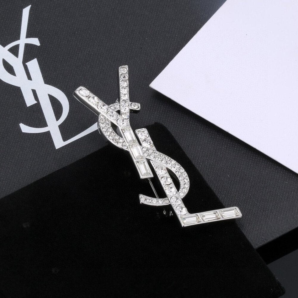 Yves Saint Laurent brooch